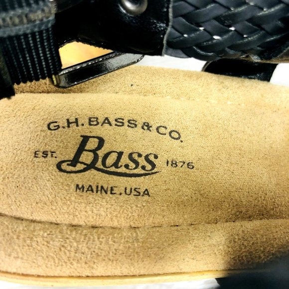 Women's G.H Bass & Co Sadie Vegan Leather Sandals - Size 8M - Picture 7 of 9